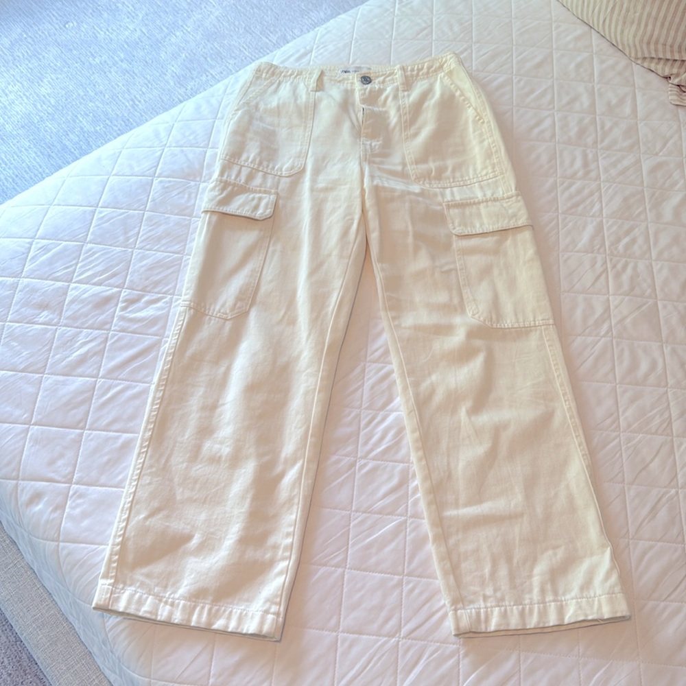 Straight leg cargo pants